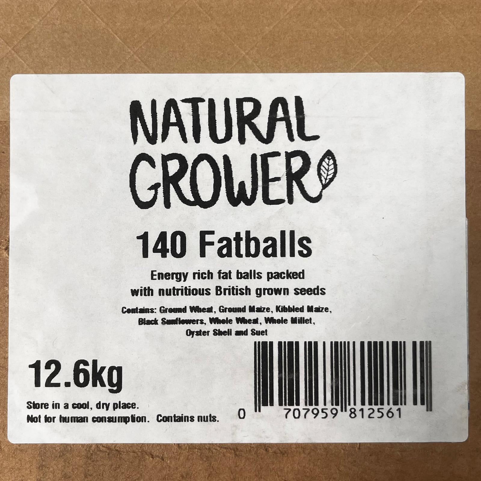 Fat balls for garden birds.