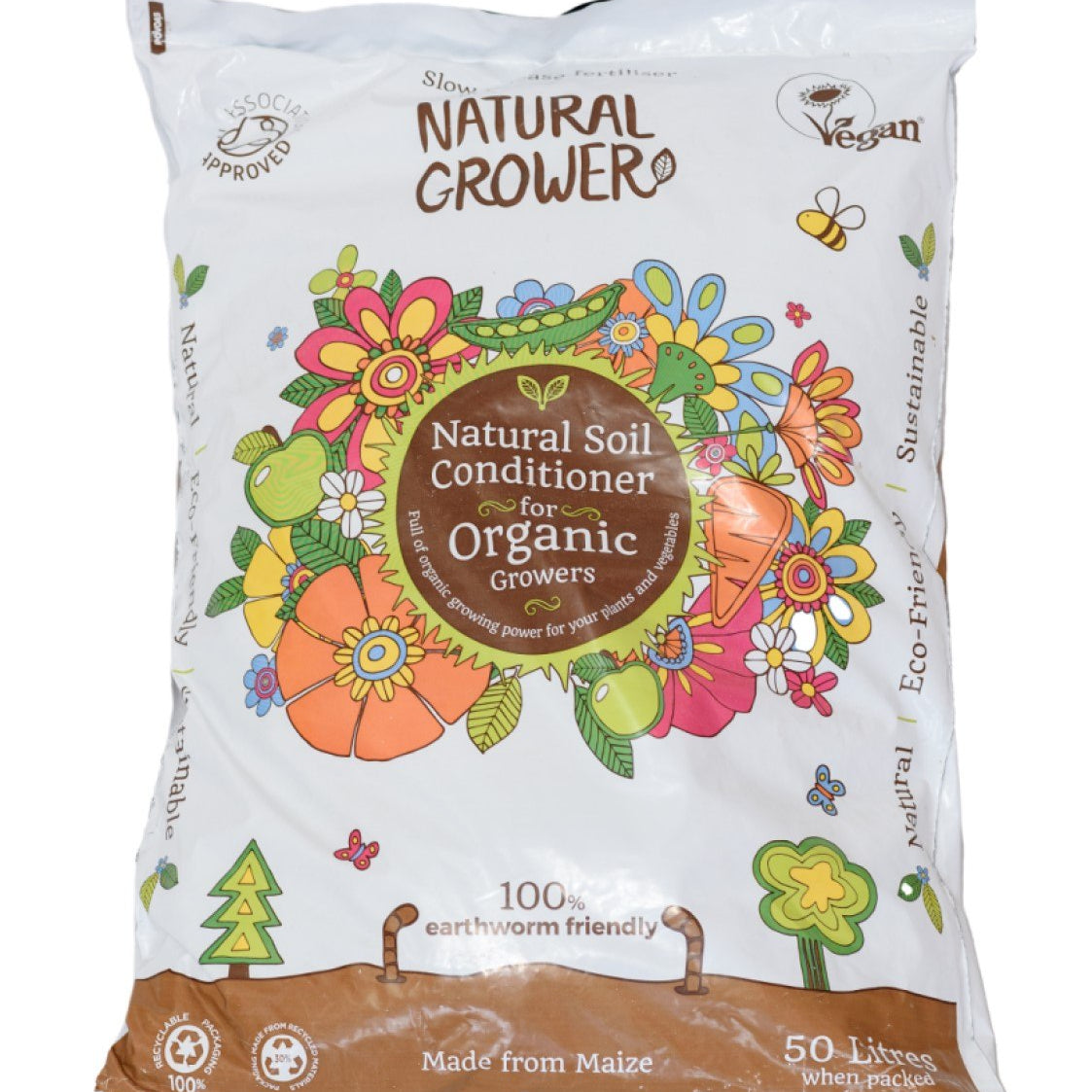 soil improver, soil conditioner, slow release feed, organic feed, organic fertiliser,