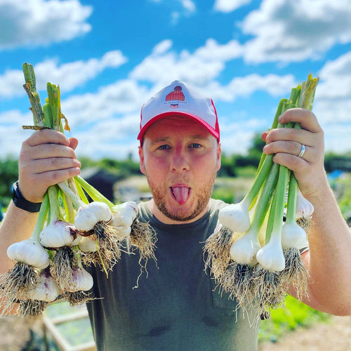 Alex at The Essex Allotment