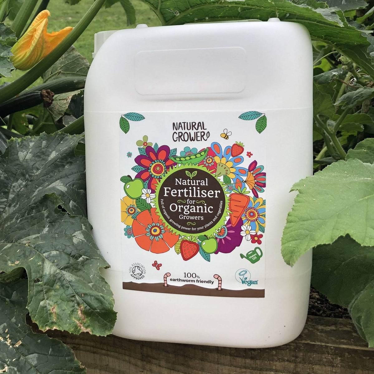 Natural Grower Natural Liquid Fertiliser 10L concentrated plant-based feed
