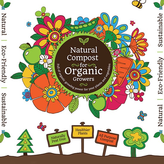 Organic and Vegan Compost
